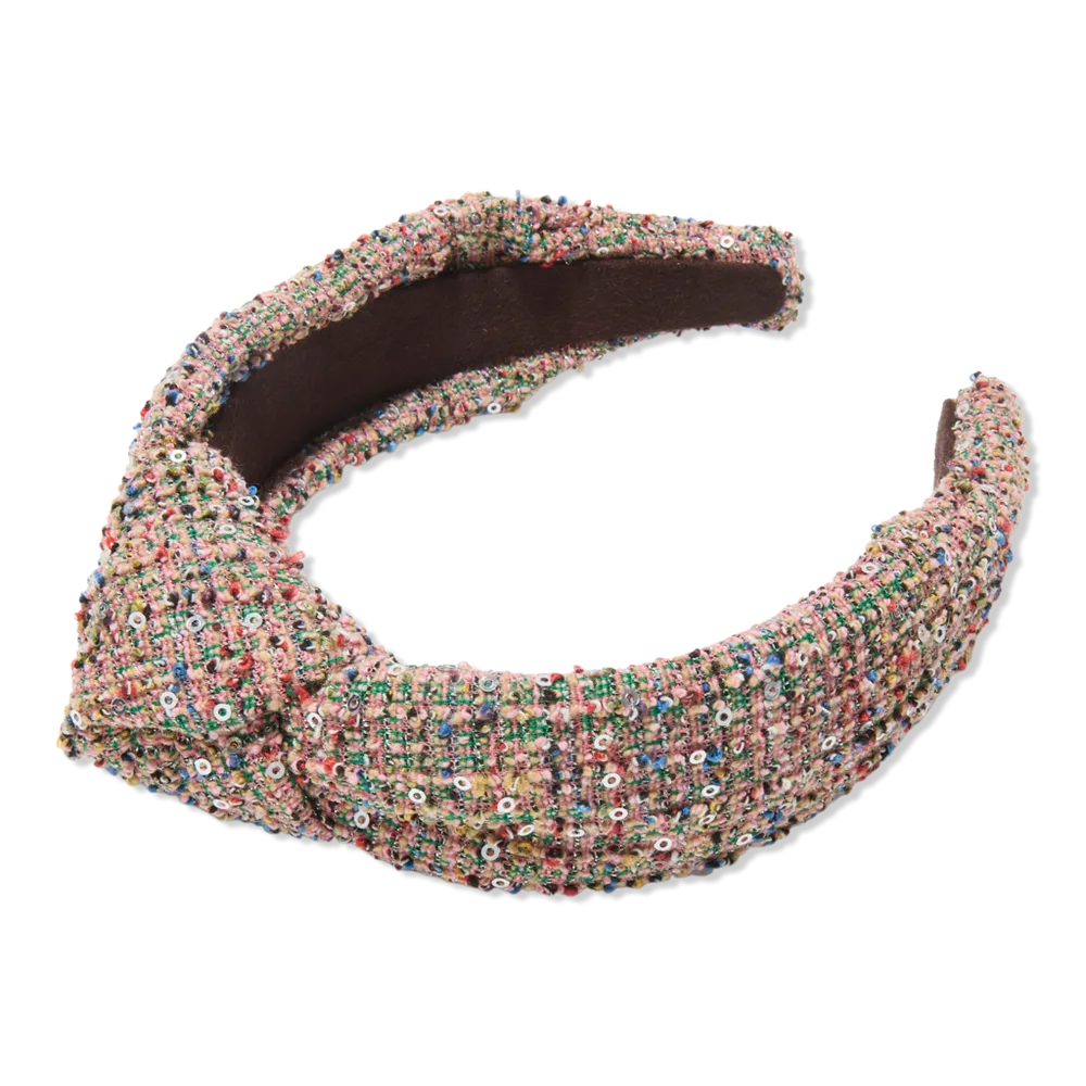 Knotted Tweed Headband by Lele Sadoughi