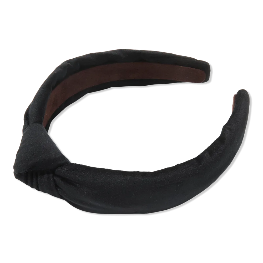 Velvet Slim Knotted Headband by Lele Sadoughi