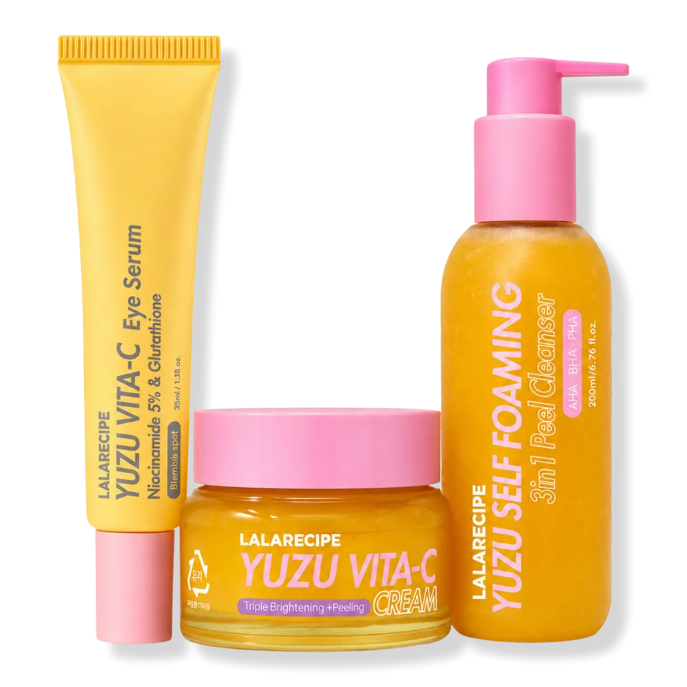 Yuzu Complete Brightening Routine by LALARECIPE