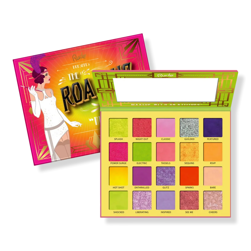 The Roaring 20's Eyeshadow Palette - Neons by Rude