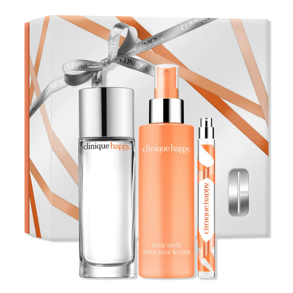 3 Piece Happy Trio Perfume & Body Spray Holiday Gift Set by Clinique