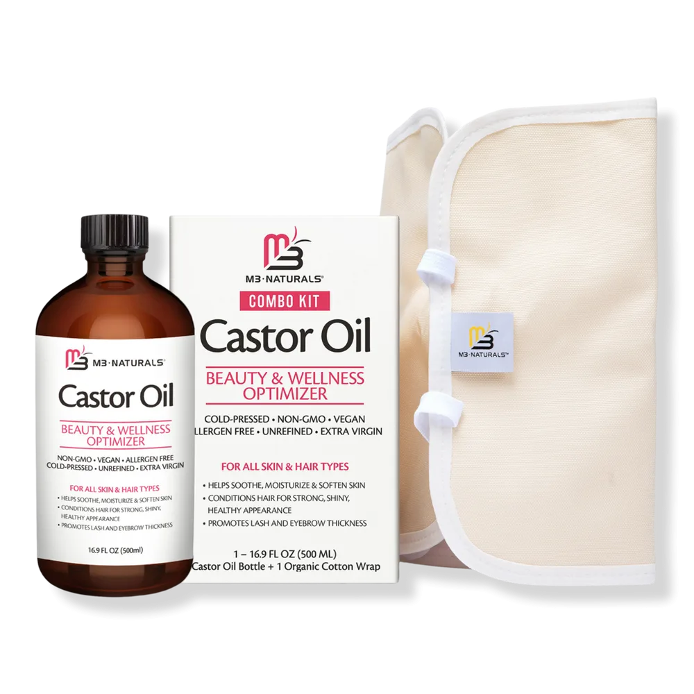 Castor Oil & Body Wrap Kit by M3
