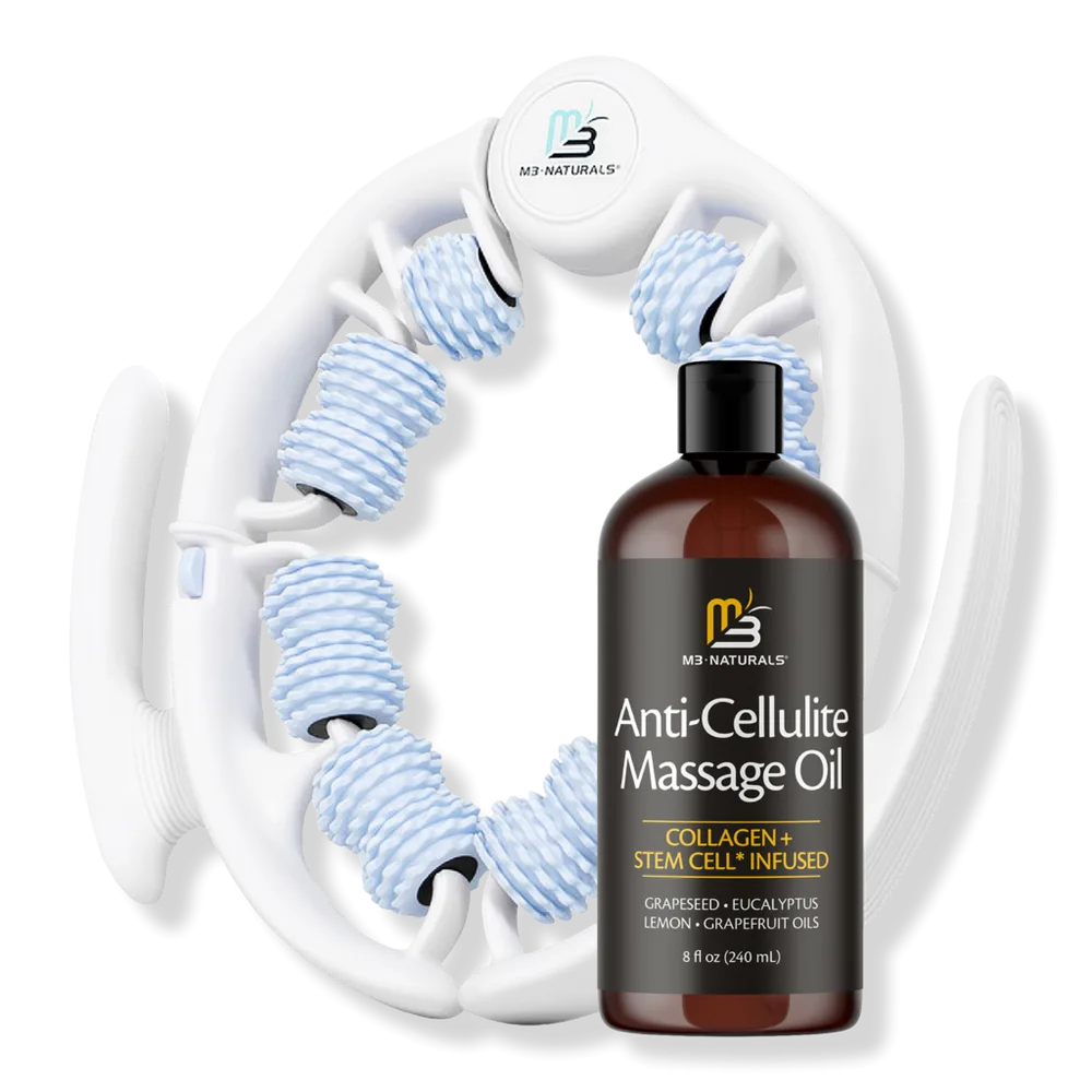 Anti Cellulite Oil & Massager Bundle by M3
