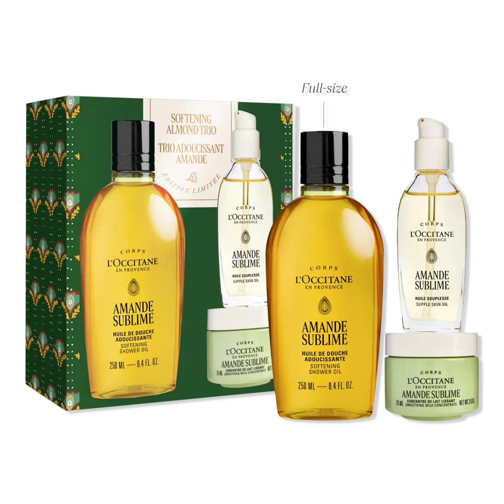 Softening Almond Trio Gift Set by L'Occitane
