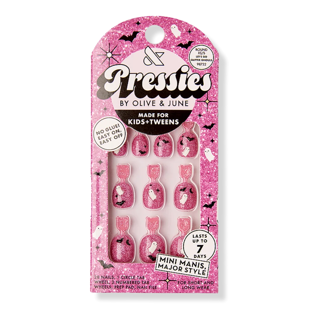 Pressies Halloween Let's Go Glitter Ghouls by Olive & June