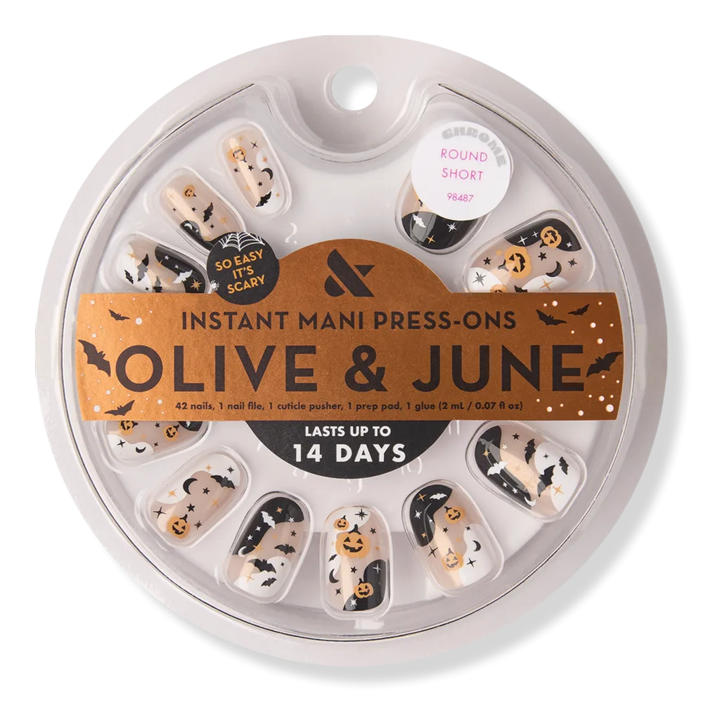 Instant Mani Halloween Press-On Nails Iconic Halloween Forever by Olive & June