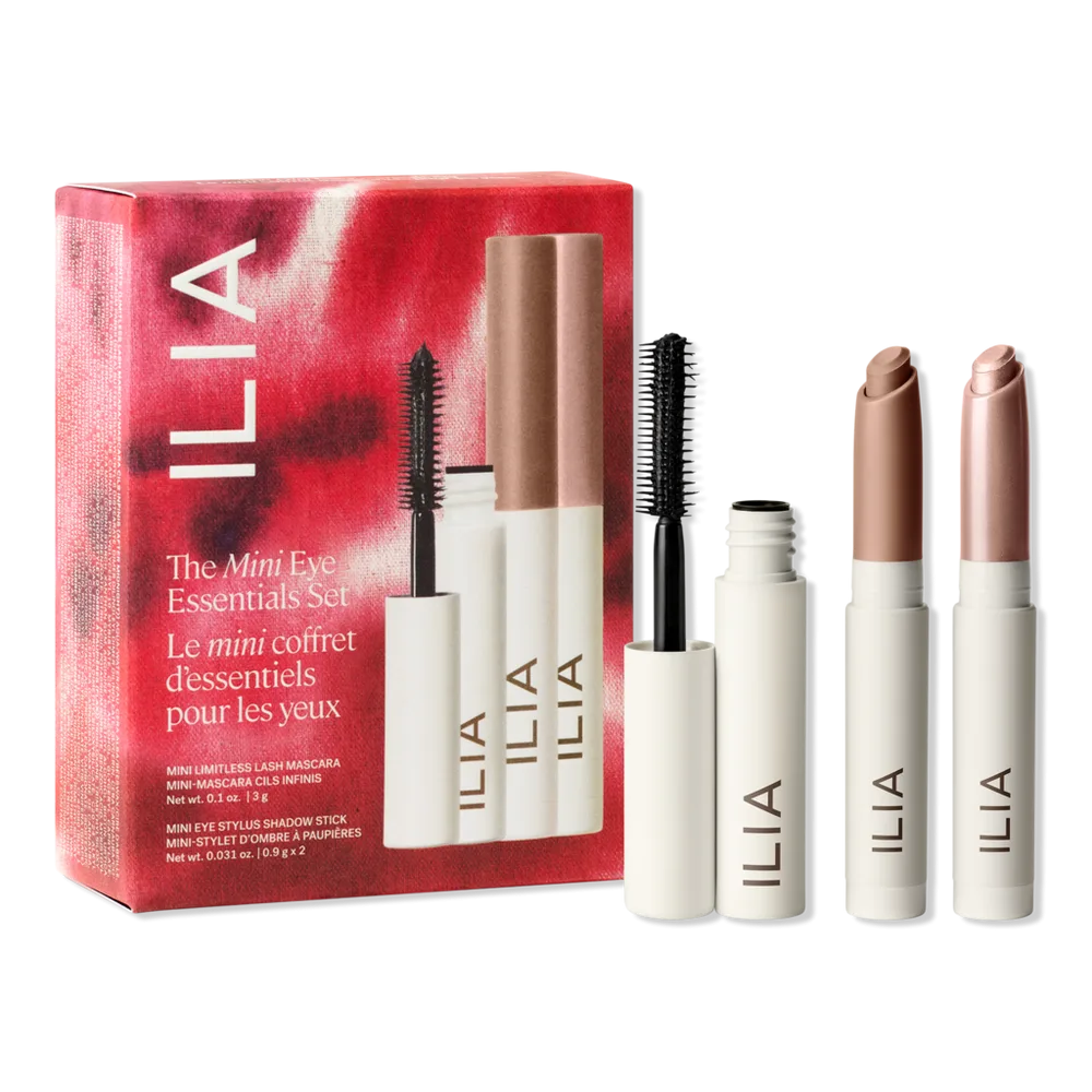 The Mini Eye Essentials Set - Long-Wear Mascara & Eyeshadow Gift Set by ILIA