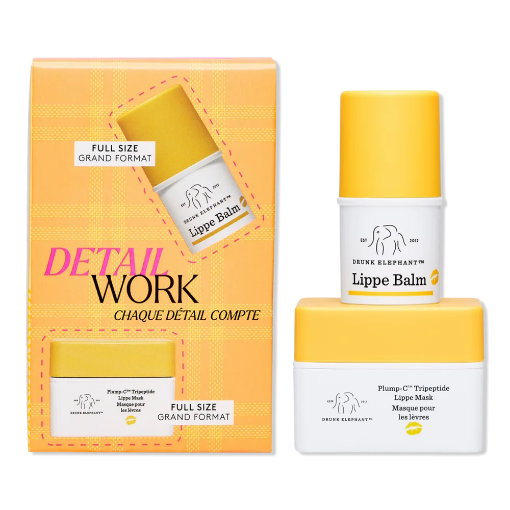 Detail Work: Hydrate and Firm Lip Gift Set by Drunk Elephant