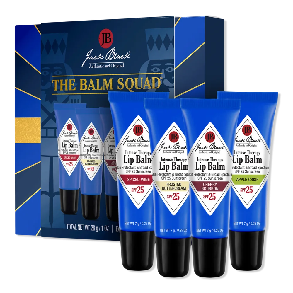 The Balm Squad SPF 25 Lip Balm Gift Set by Jack Black