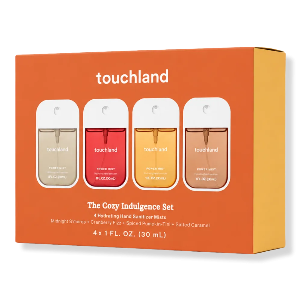 Cozy Indulgence Hand Sanitizer 4-Set by Touchland