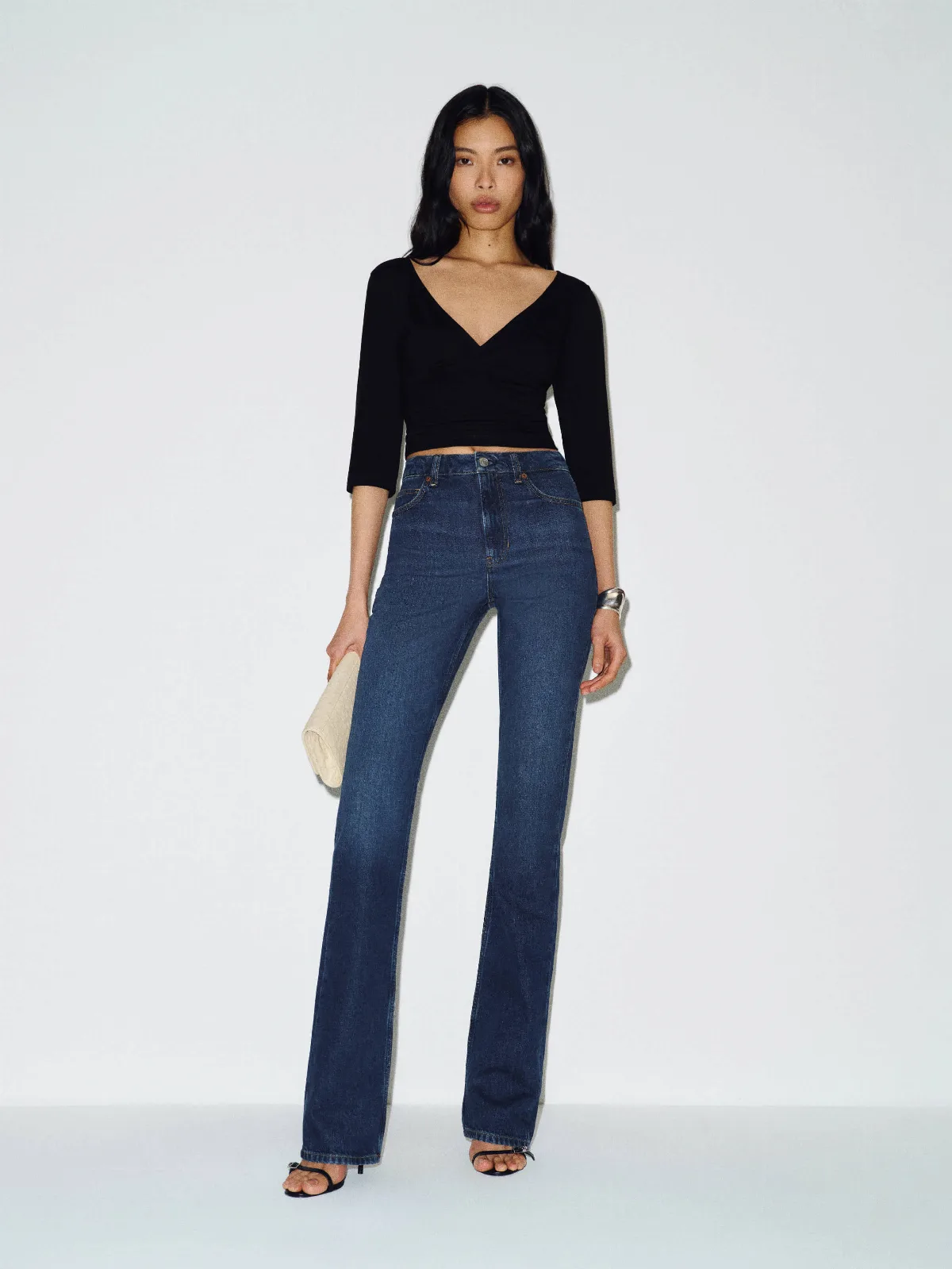 Blair High Rise Baby Bootcut Jeans by Reformation