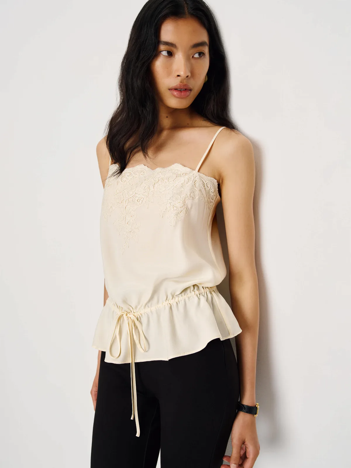 Silvia Silk Top by Reformation