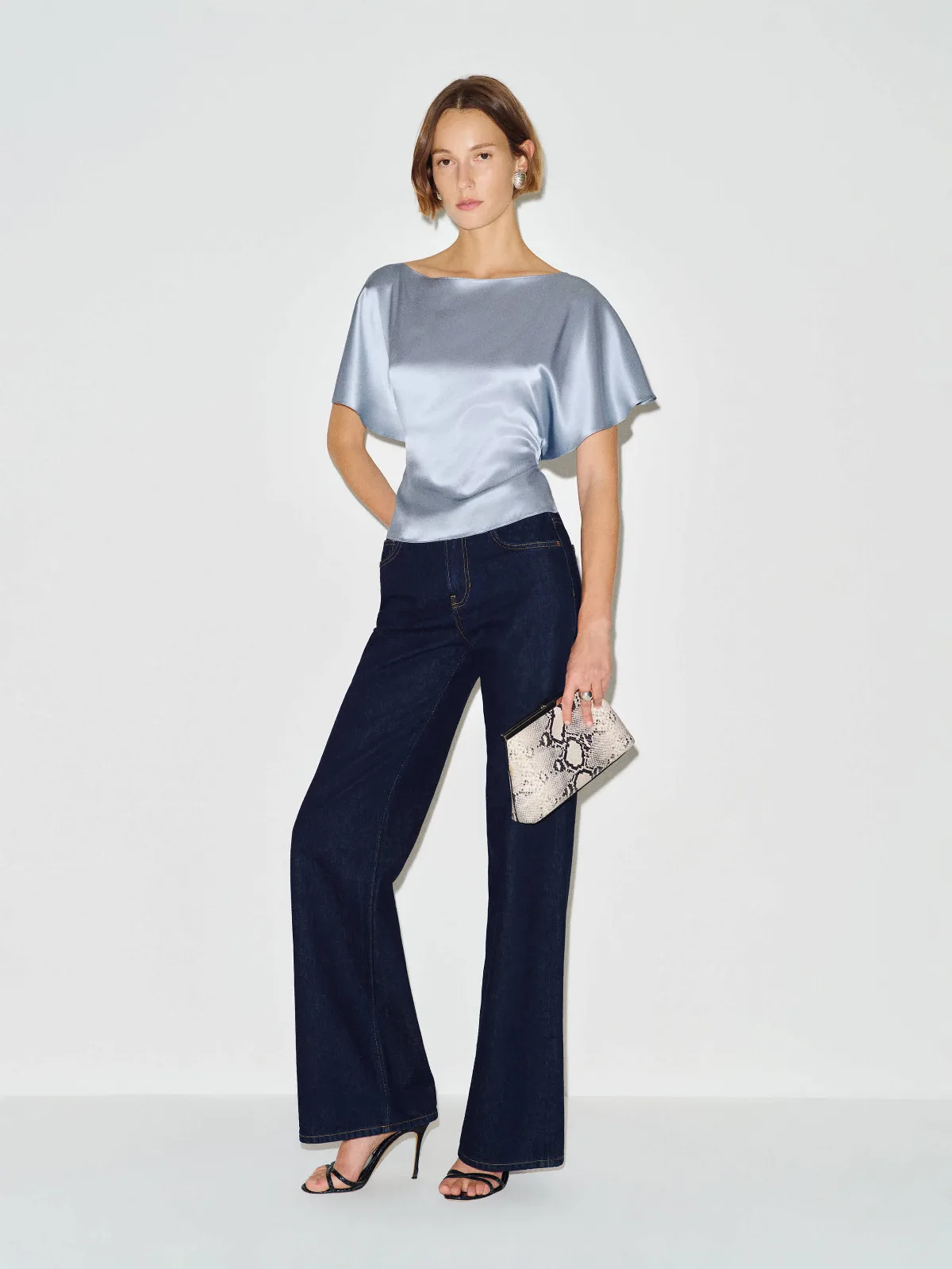Avery Silk Top by Reformation