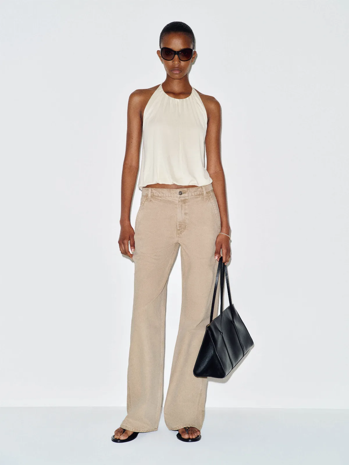 Diego Mid Rise Baggy Utility Jeans by Reformation