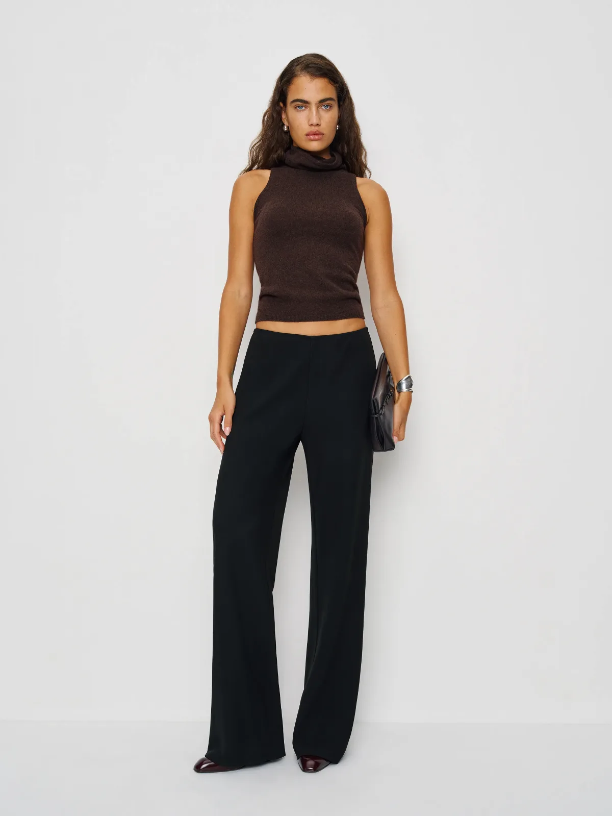 Gale Mid Rise Bias Short Pant by Reformation