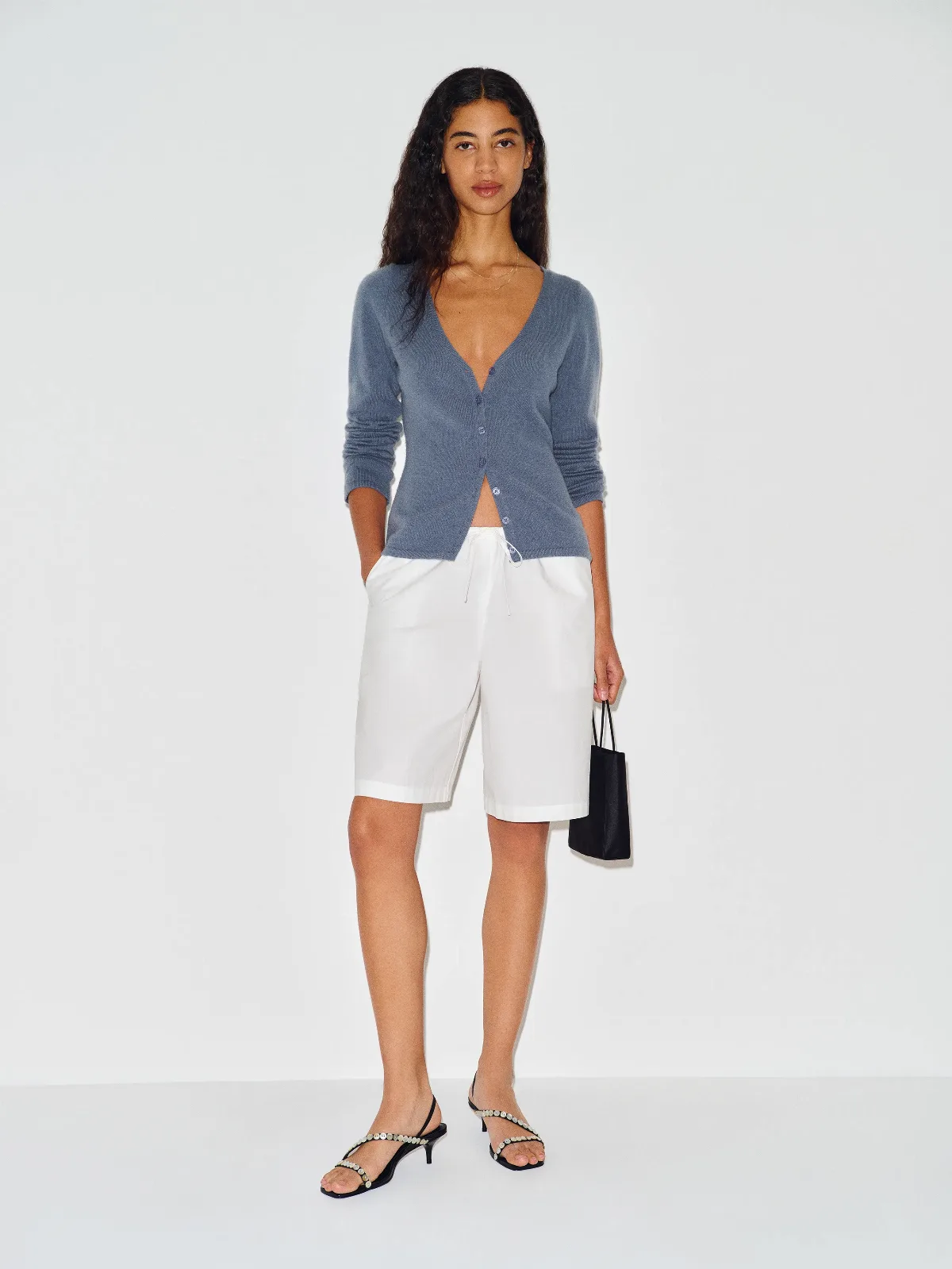 Bloom Cashmere V-Neck Cardigan