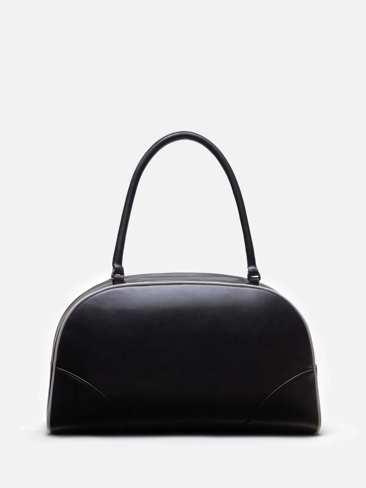 Arianna Bag Black White Leather by Reformation