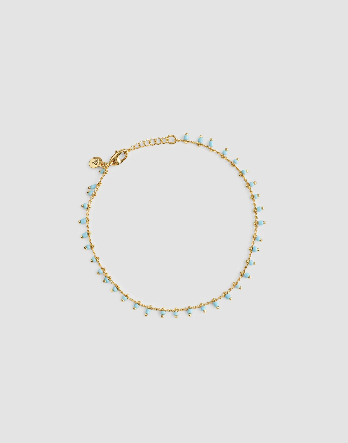 Enamel Chain Anklet by MW