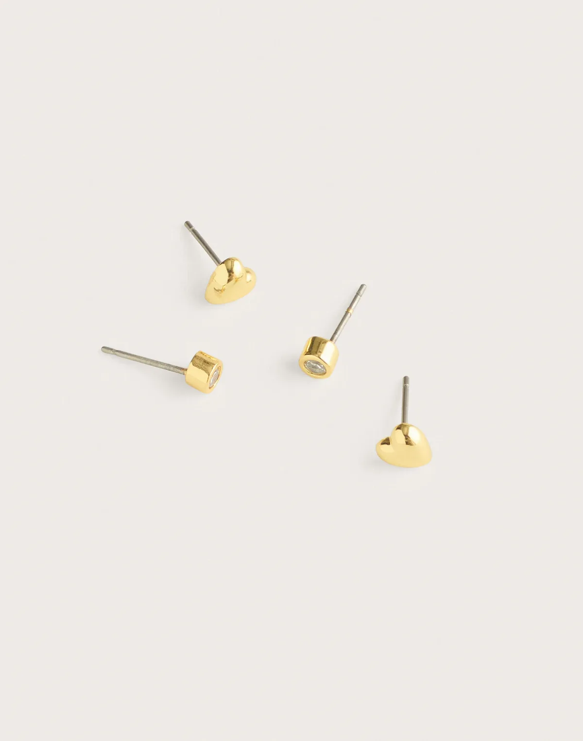 Heart Stud Earring Set by MW