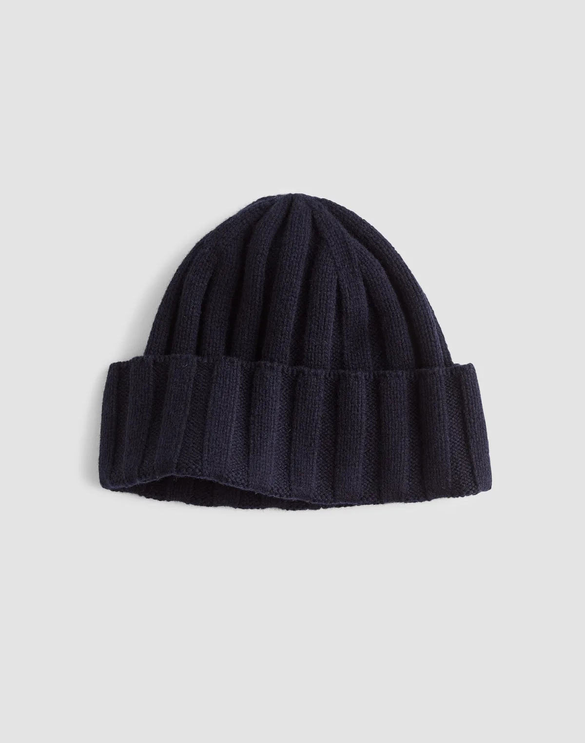 Ribbed Beanie in Heritage Merino Wool by MW