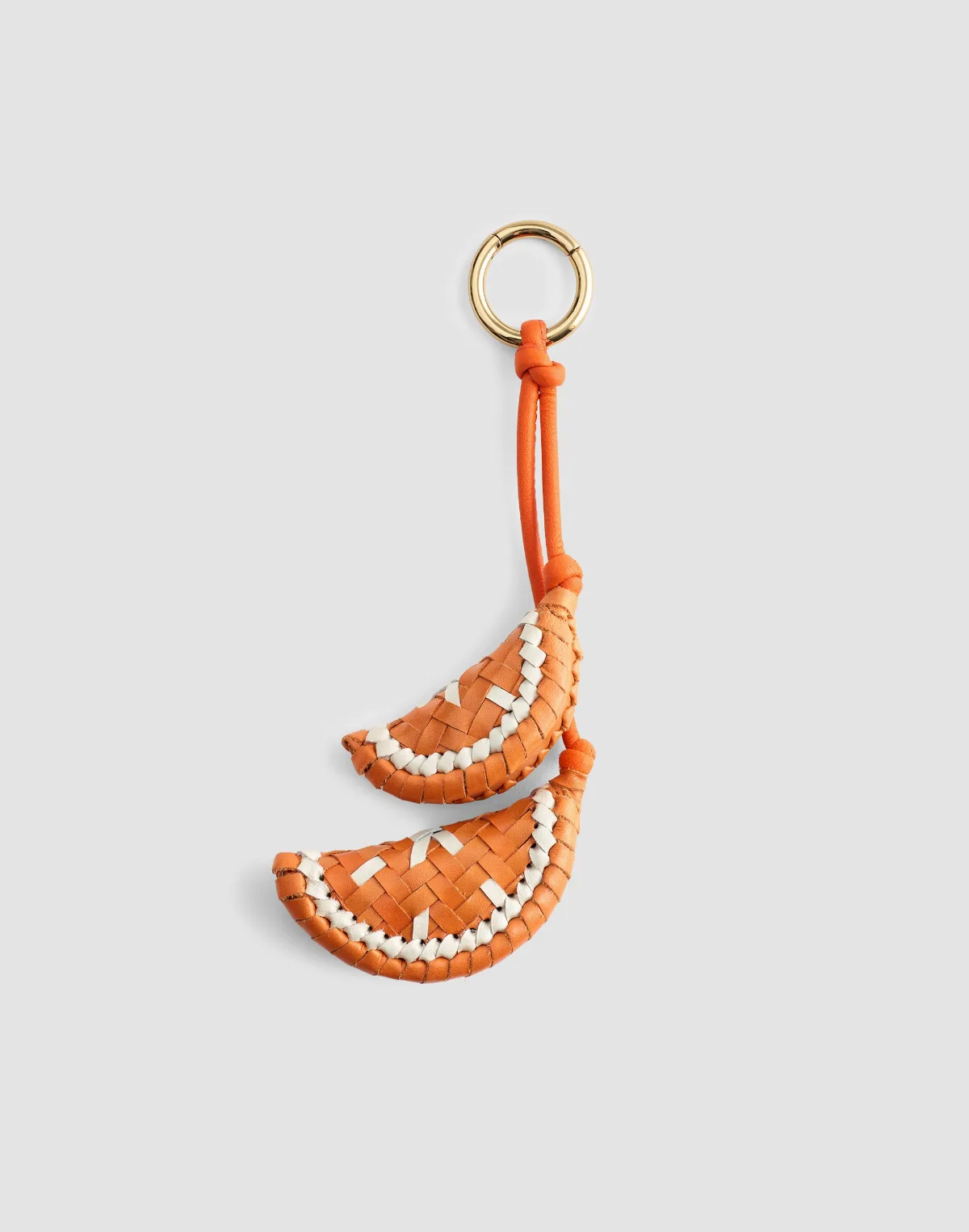 Woven Citrus Bag Charm by MW