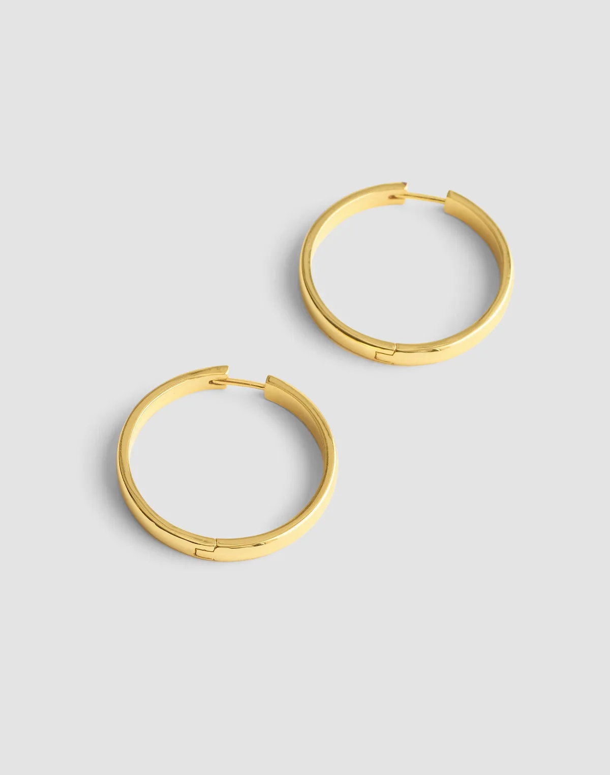 Classic Large Hoop Earrings
