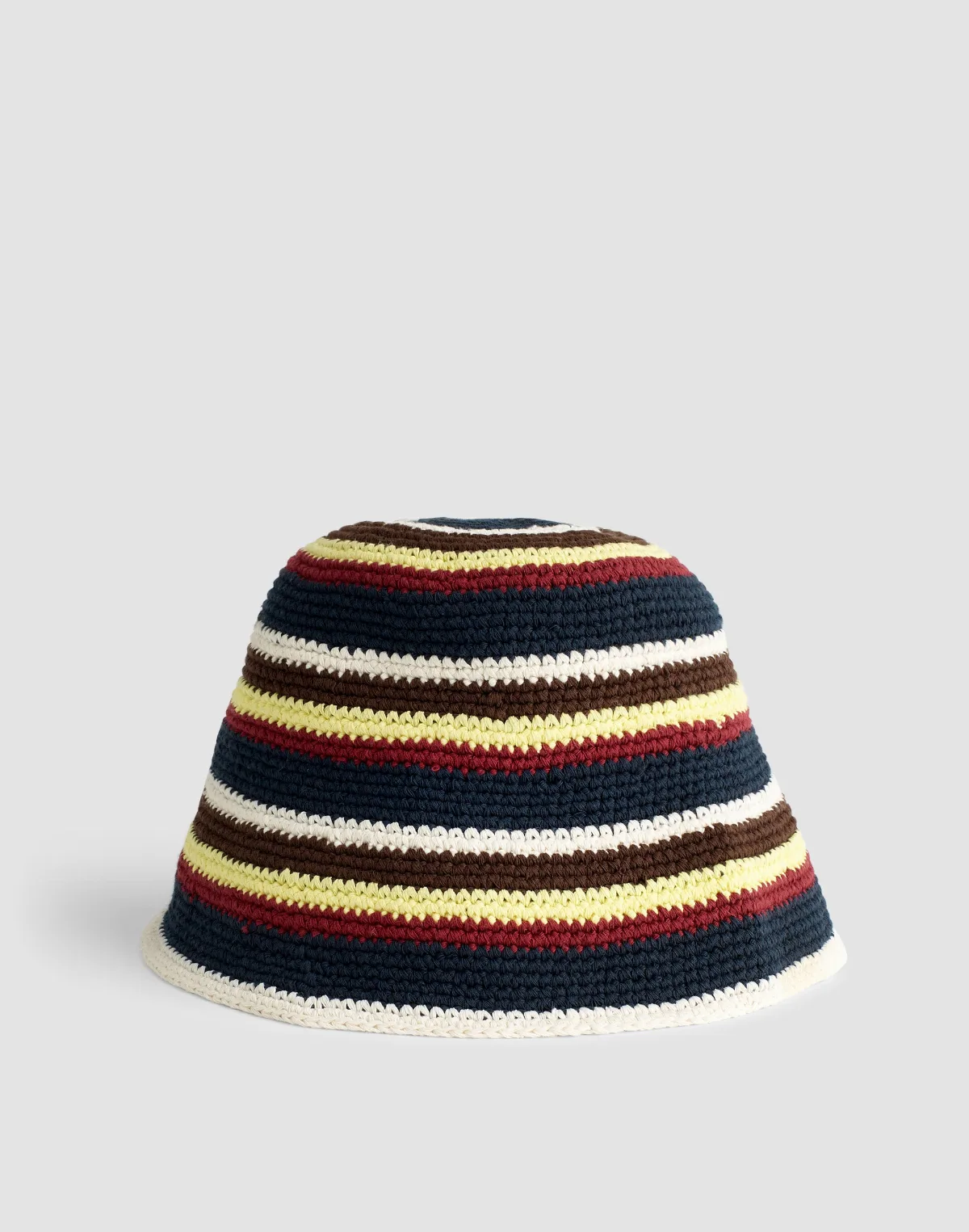 Crochet-Knit Bucket Hat