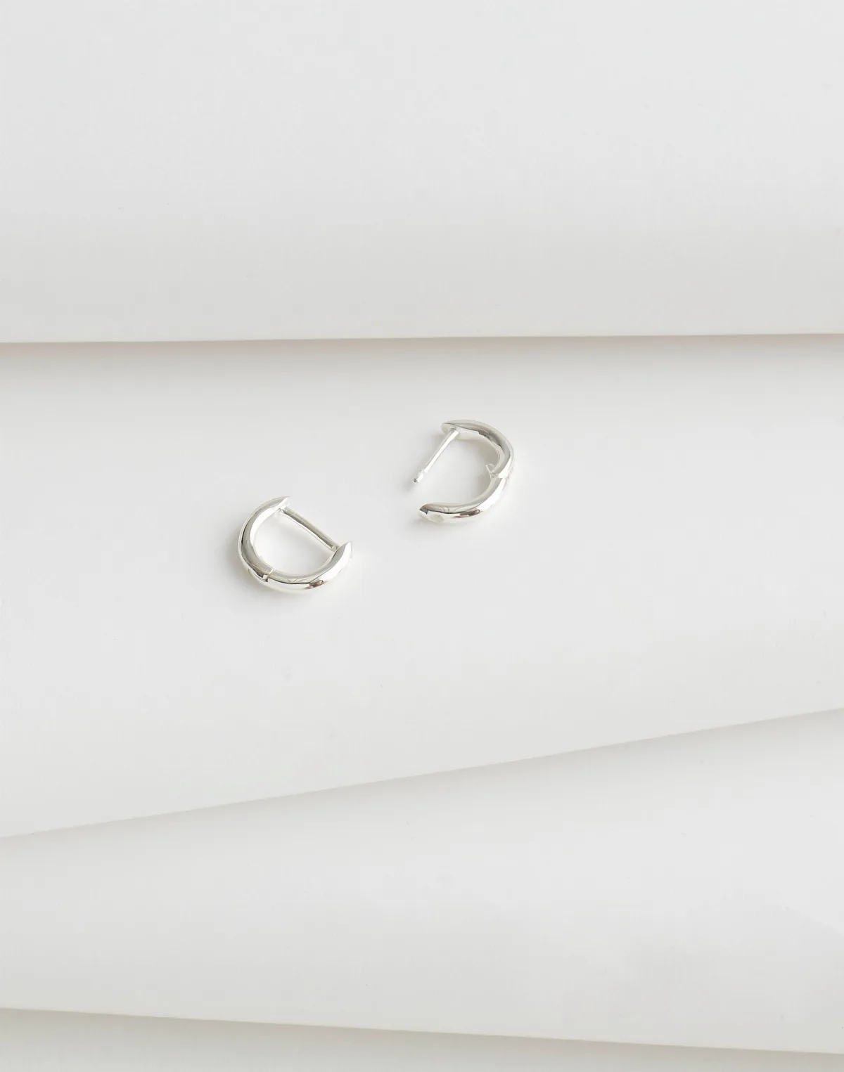 Demi-Fine Mini Huggie Hoop Earrings by MW