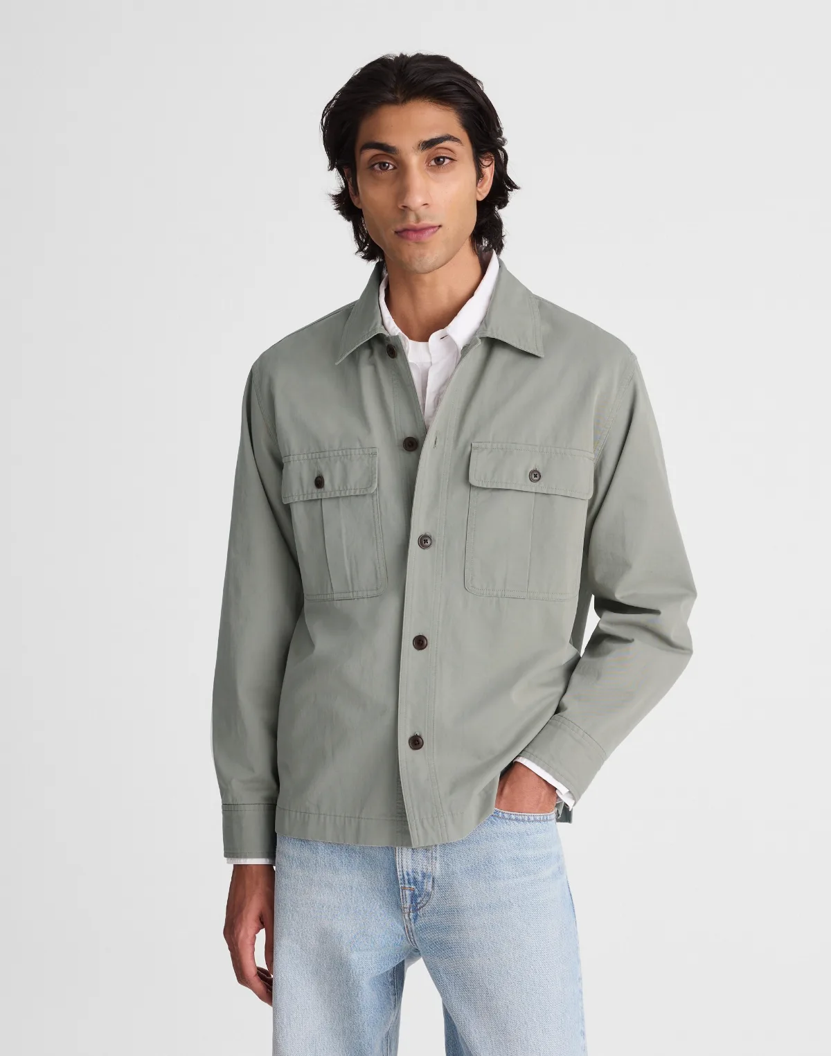 Overshirt in Uniform Twill by MW