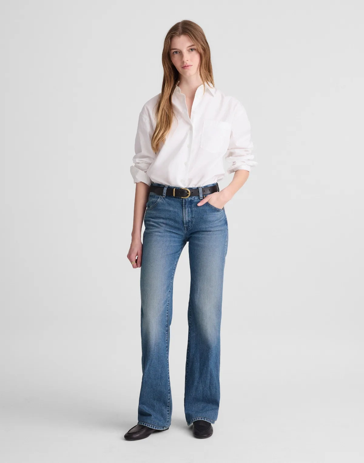 Relaxed Bootcut Jeans by MW