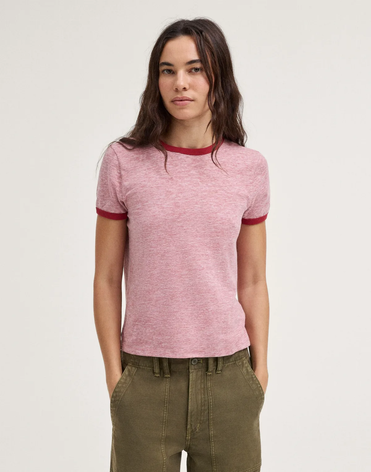 The Relaxed Gym Tee in Vintage Jersey by MW