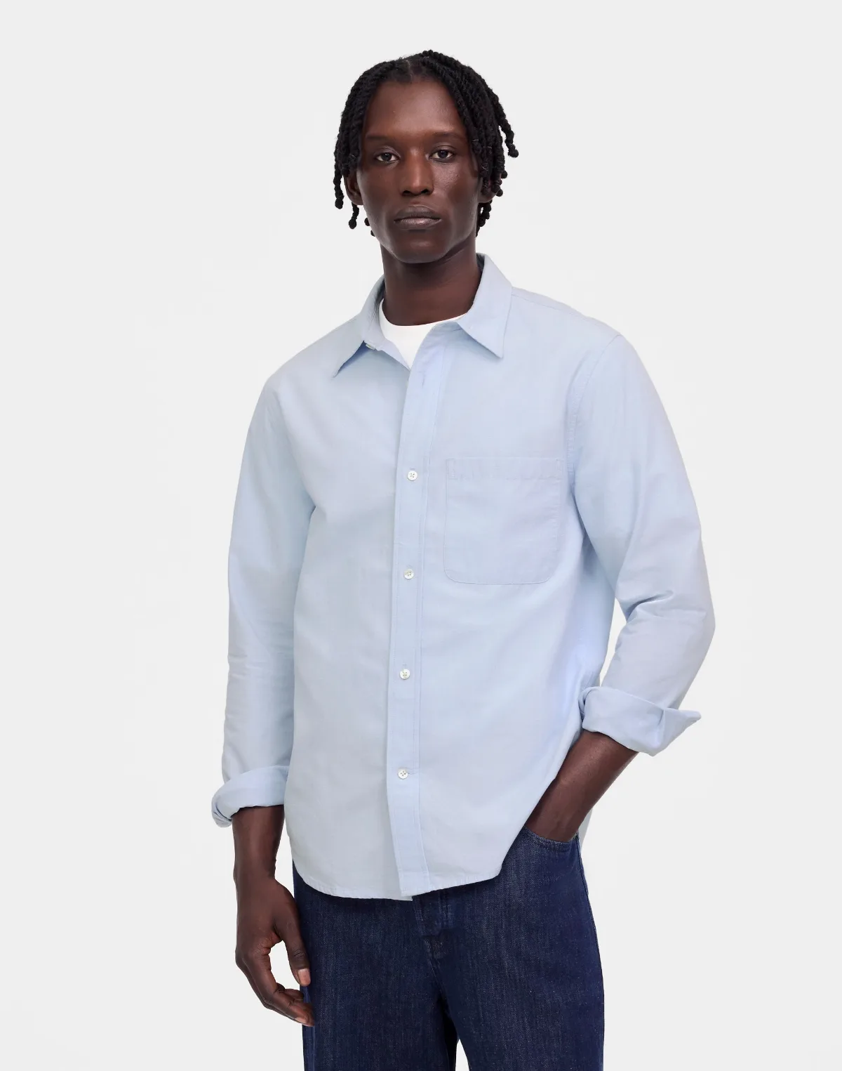 Button-Up Shirt in Everyday Twill by MW