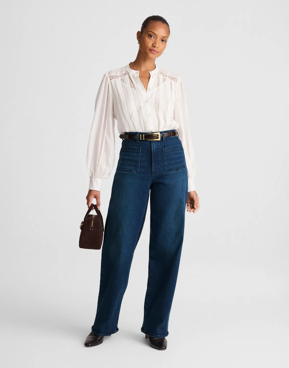 The Curvy Emmett Wide-Leg Jean by MW