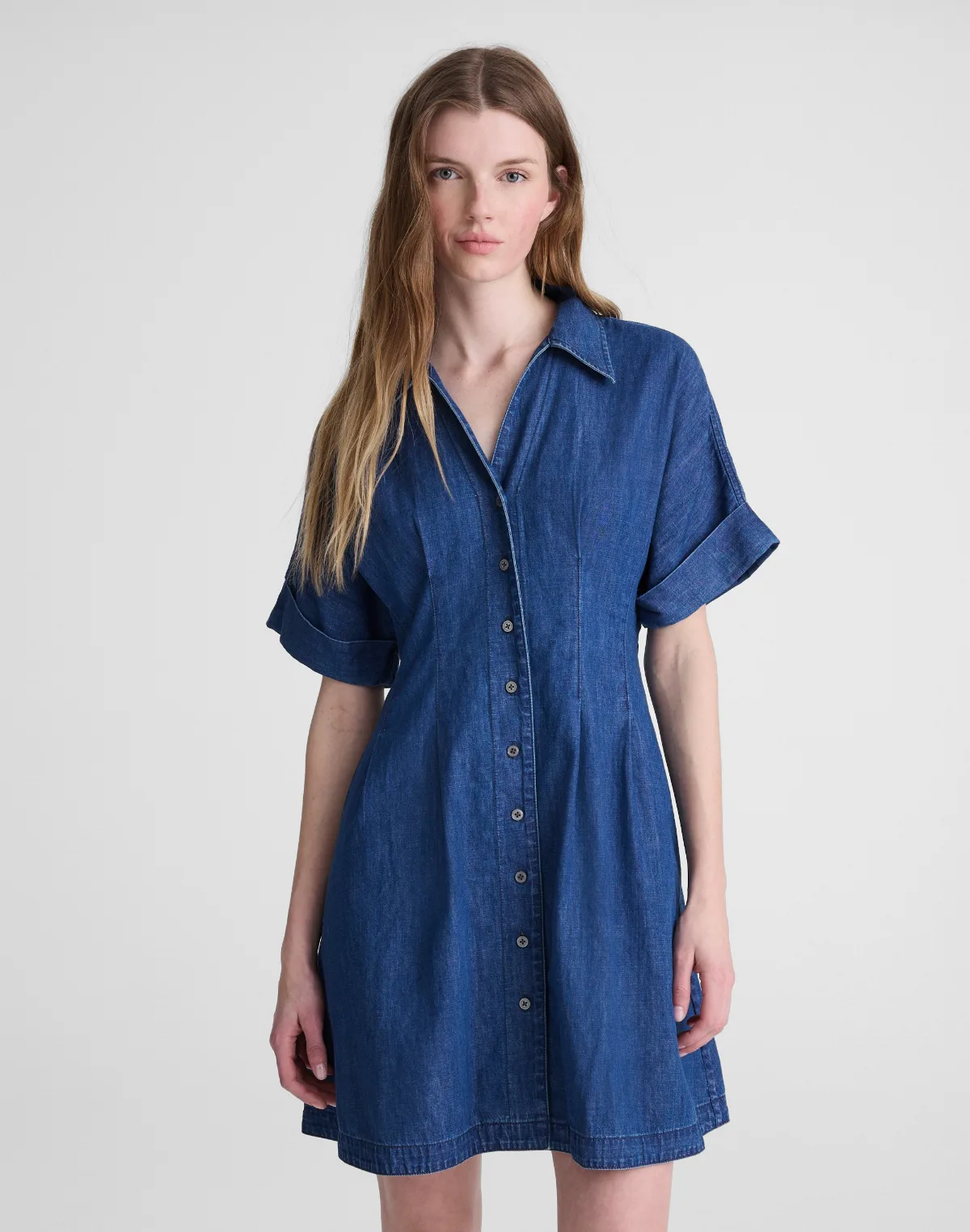 The Perry Denim Shirtdress by MW