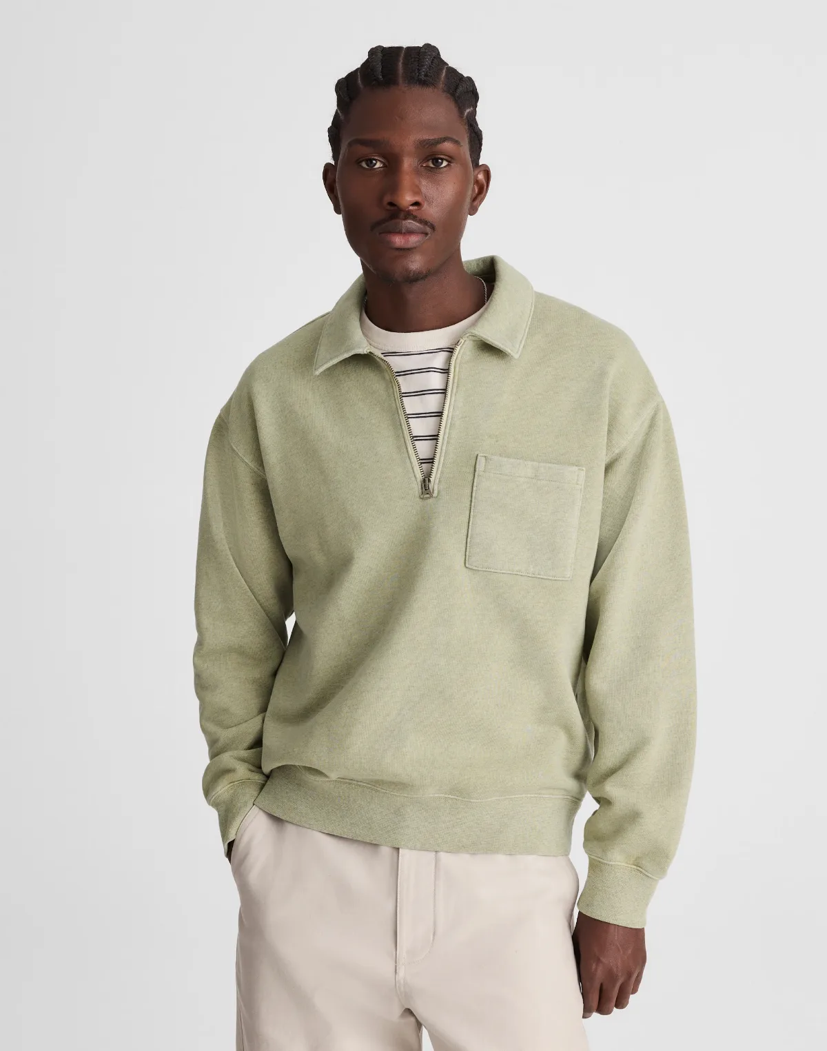 The McCarren Quarter-Zip Sweatshirt by MW