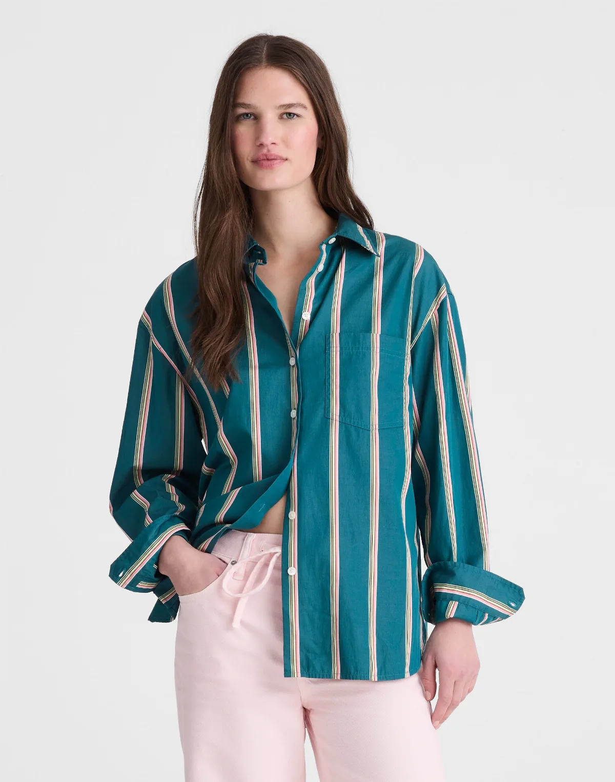 Madewell x Shopbop Easy Shirt in Poplin by MW