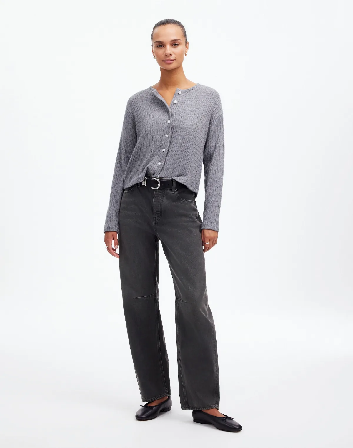 The Darted Barrel-Leg Jean