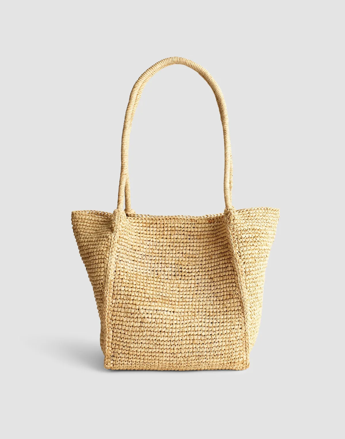 The Lexington Small Tote in Raffia by MW