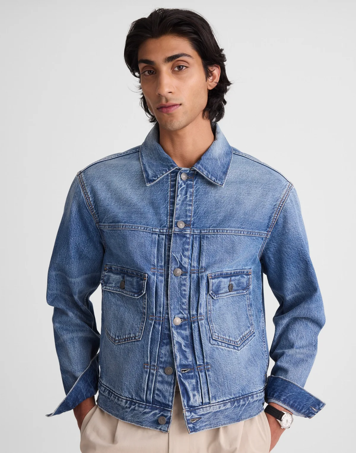 Denim Type 2 Trucker Jacket by MW