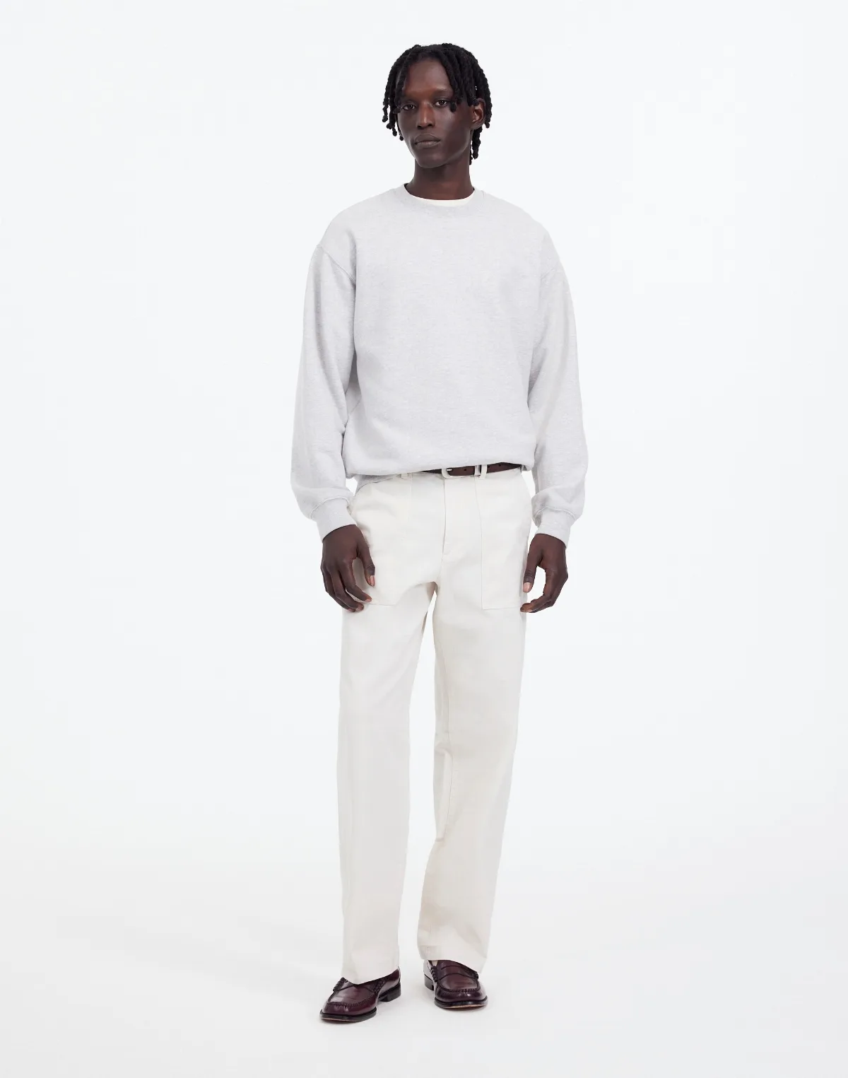 Fatigue Pants in Garment-Dyed Cotton Twill by MW
