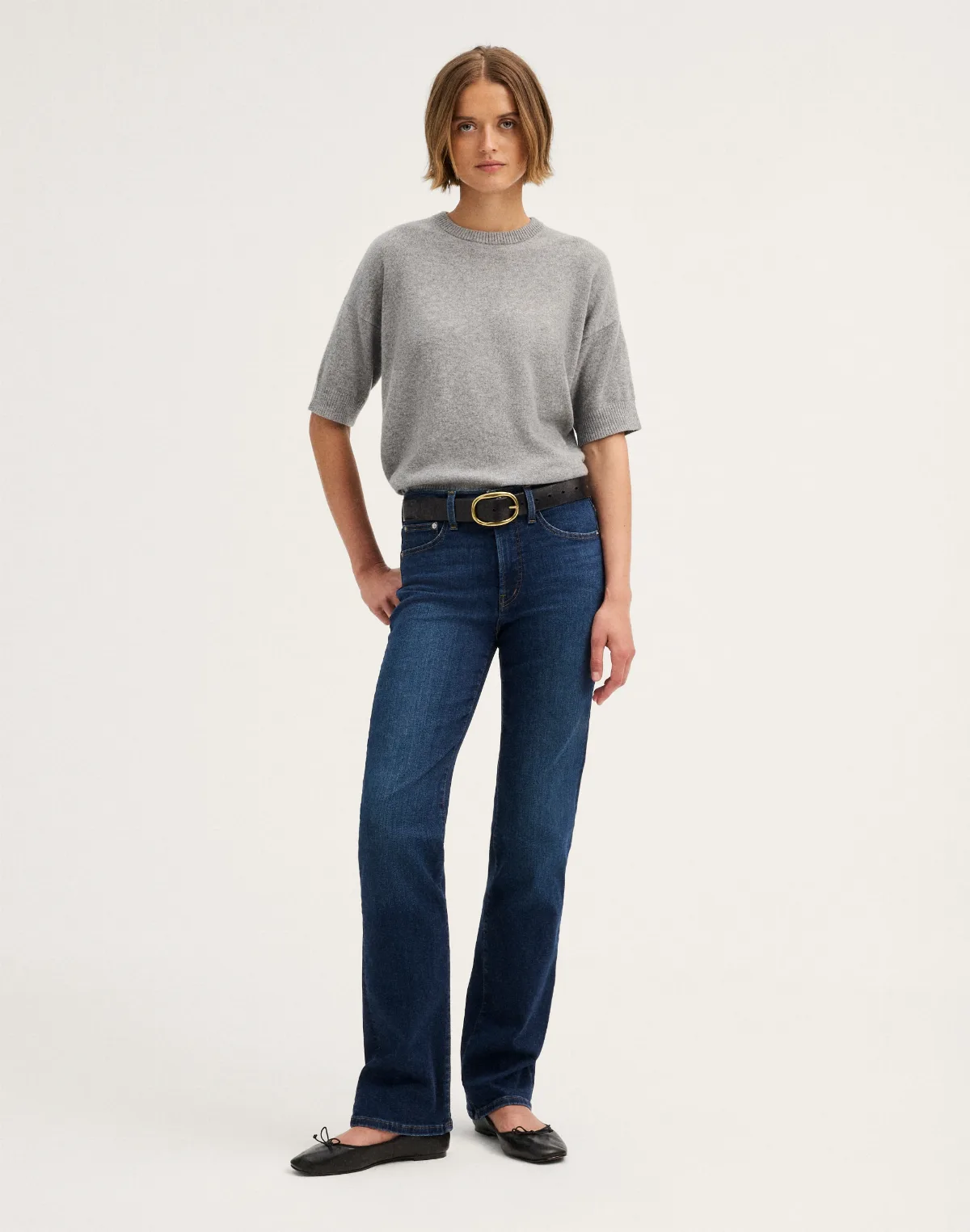 The Tall Straight Jean in Super Stretch Denim by MW