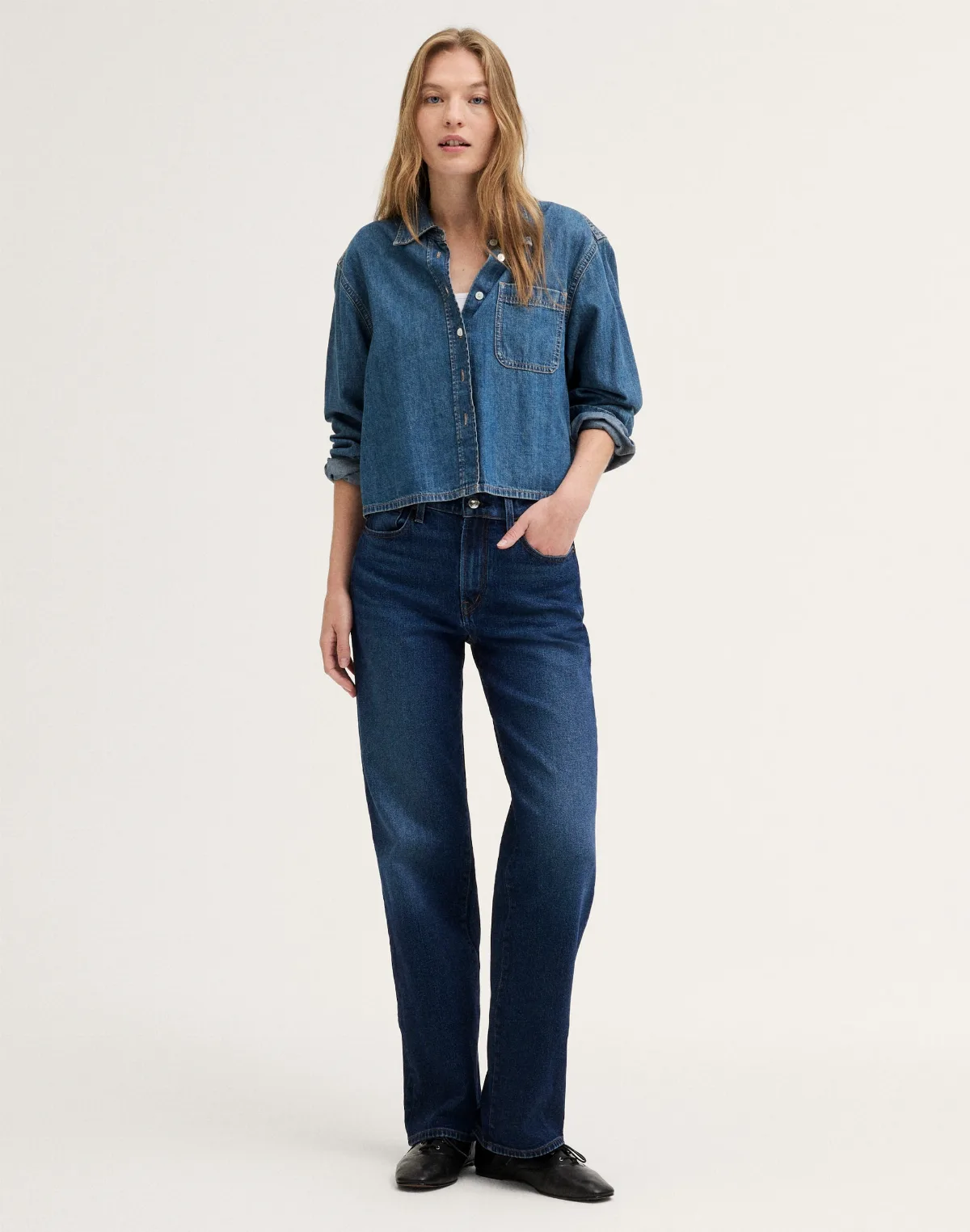 The Perfect Vintage Wide-Leg Jean