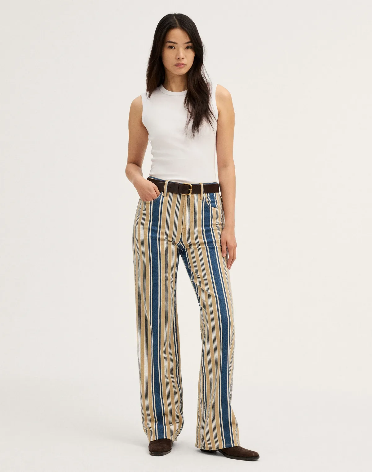 The Perfect Vintage Wide-Leg Jean by MW