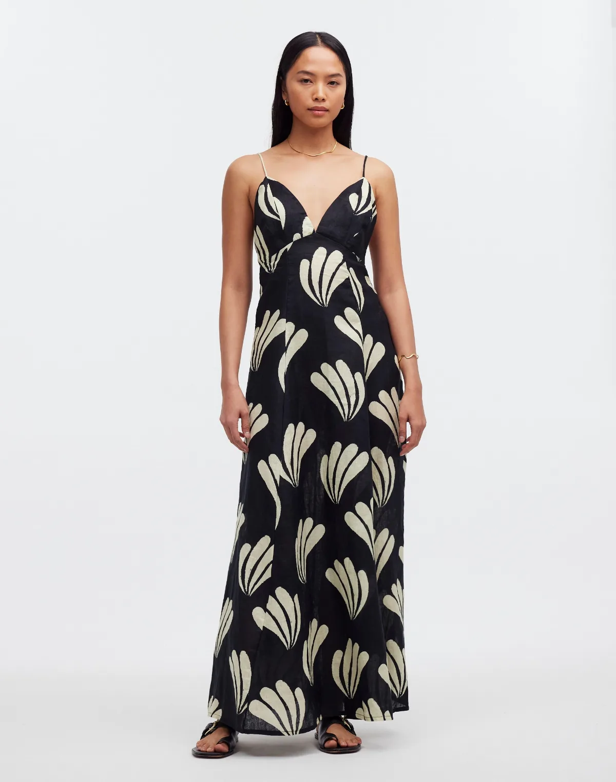 Zulu & Zephyr Palm Linen Dress by MW