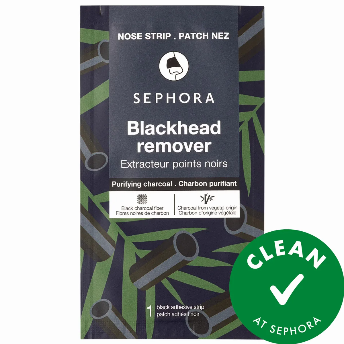 Purifying Charcoal Nose Pore Strip 1 Pc by SEPHORA COLLECTION