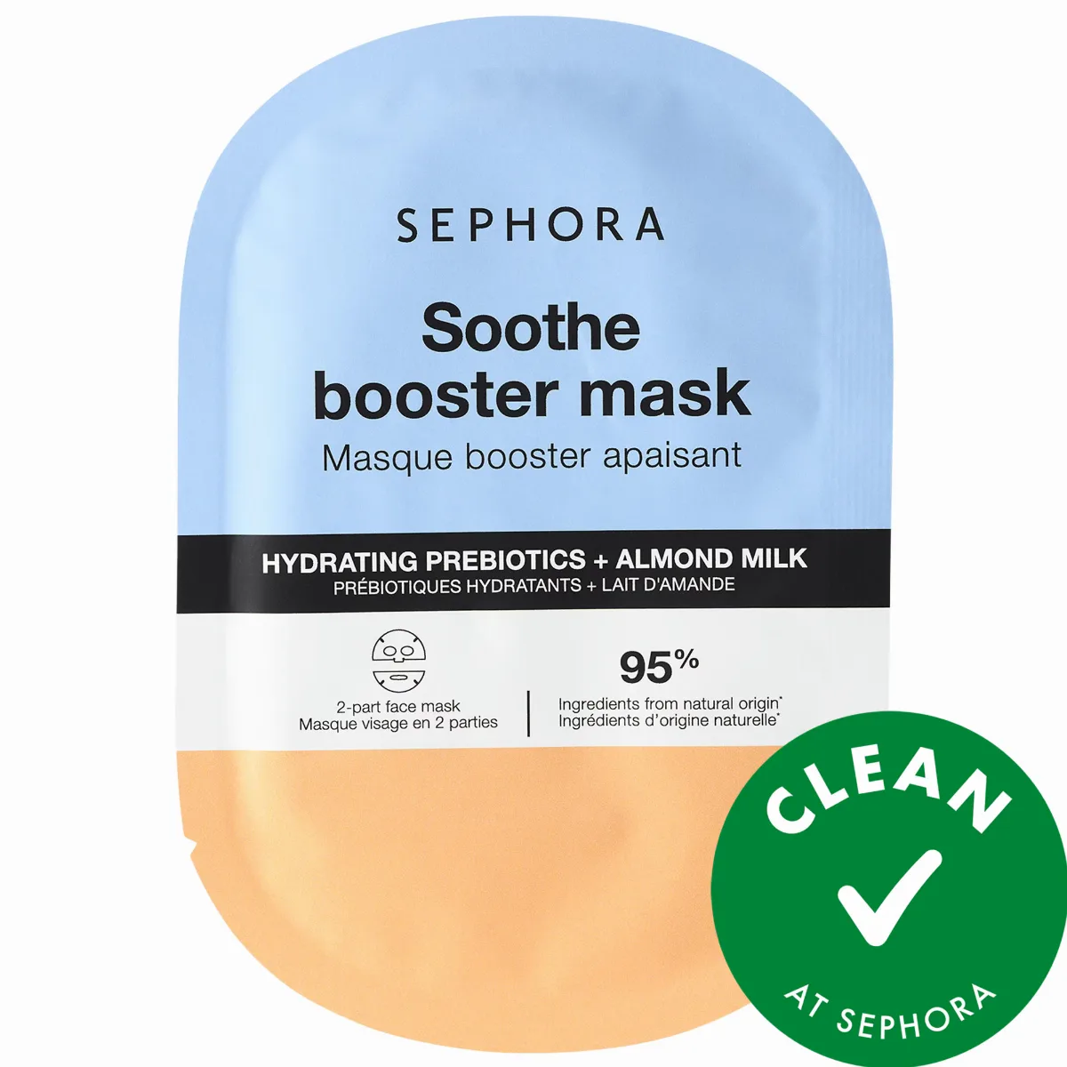 Booster Face Mask Soothe + Hydrating 1 Mask / Pack by SEPHORA COLLECTION