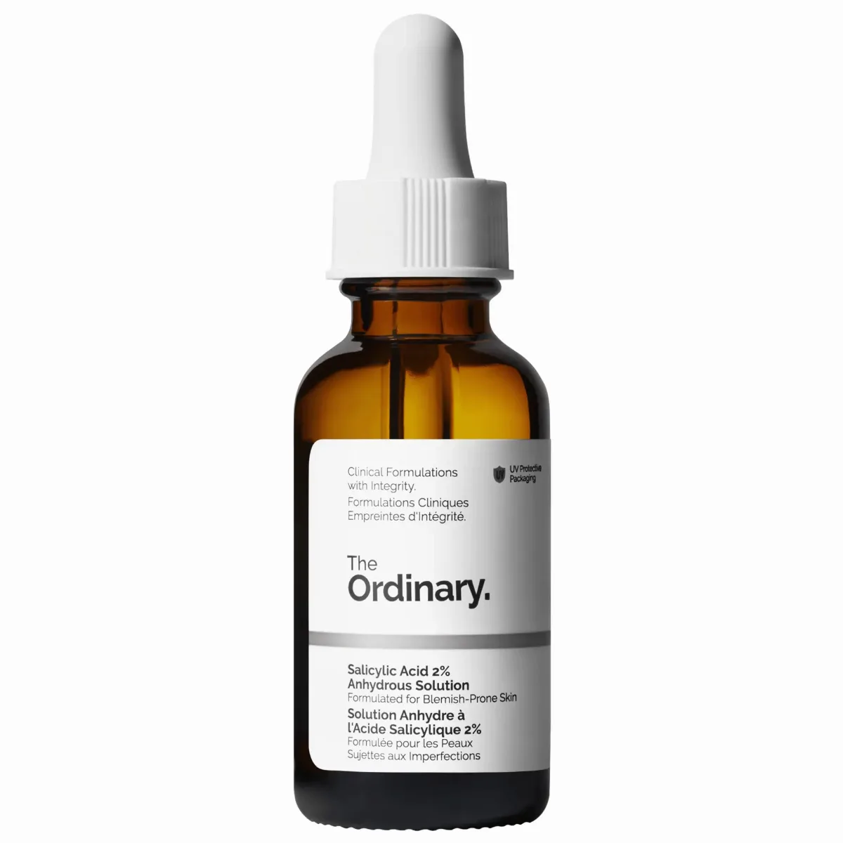 Salicylic Acid 2% Anhydrous Solution, Gentle Exfoliating Serum for Blemishes 1 oz / 30 mL by The Ordinary