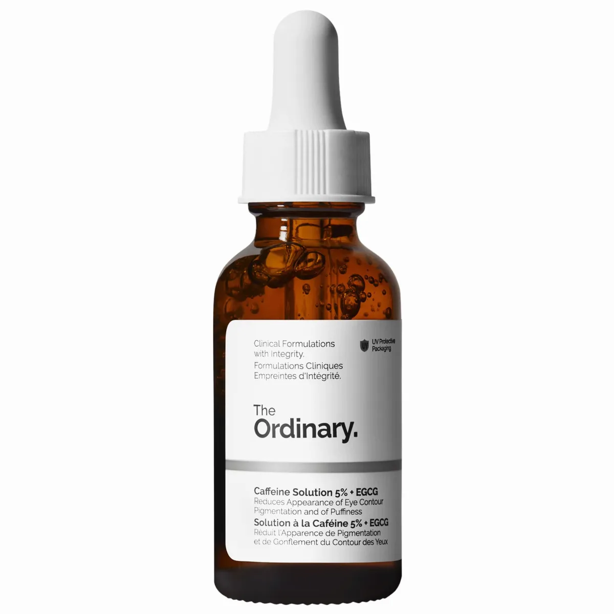 Caffeine Solution 5% + EGCG Depuffing Eye Serum for Dark Circles 1 oz / 30 mL by The Ordinary
