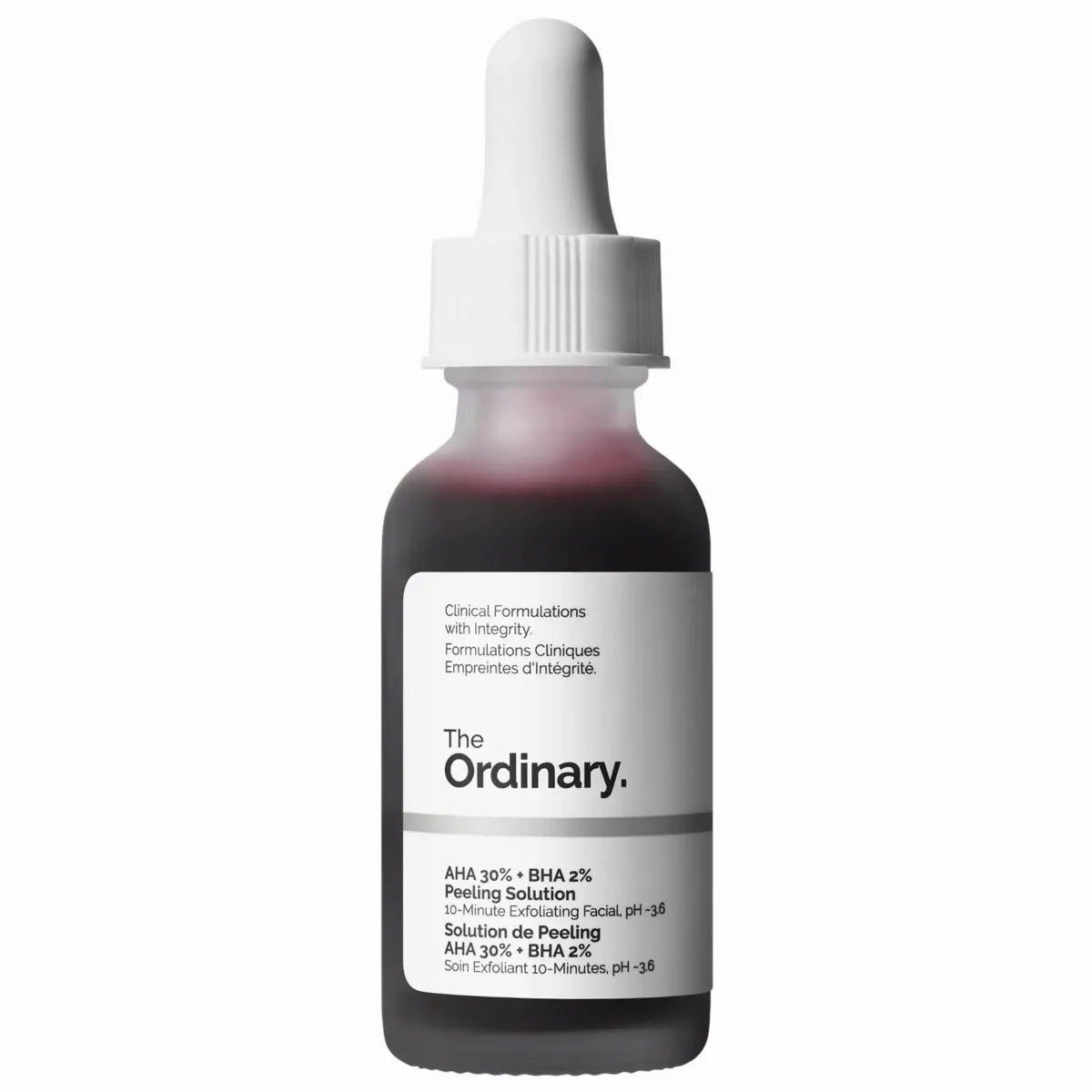AHA 30% + BHA 2% High-Strength Peeling Solution for Brightening 1 oz / 30 mL by The Ordinary