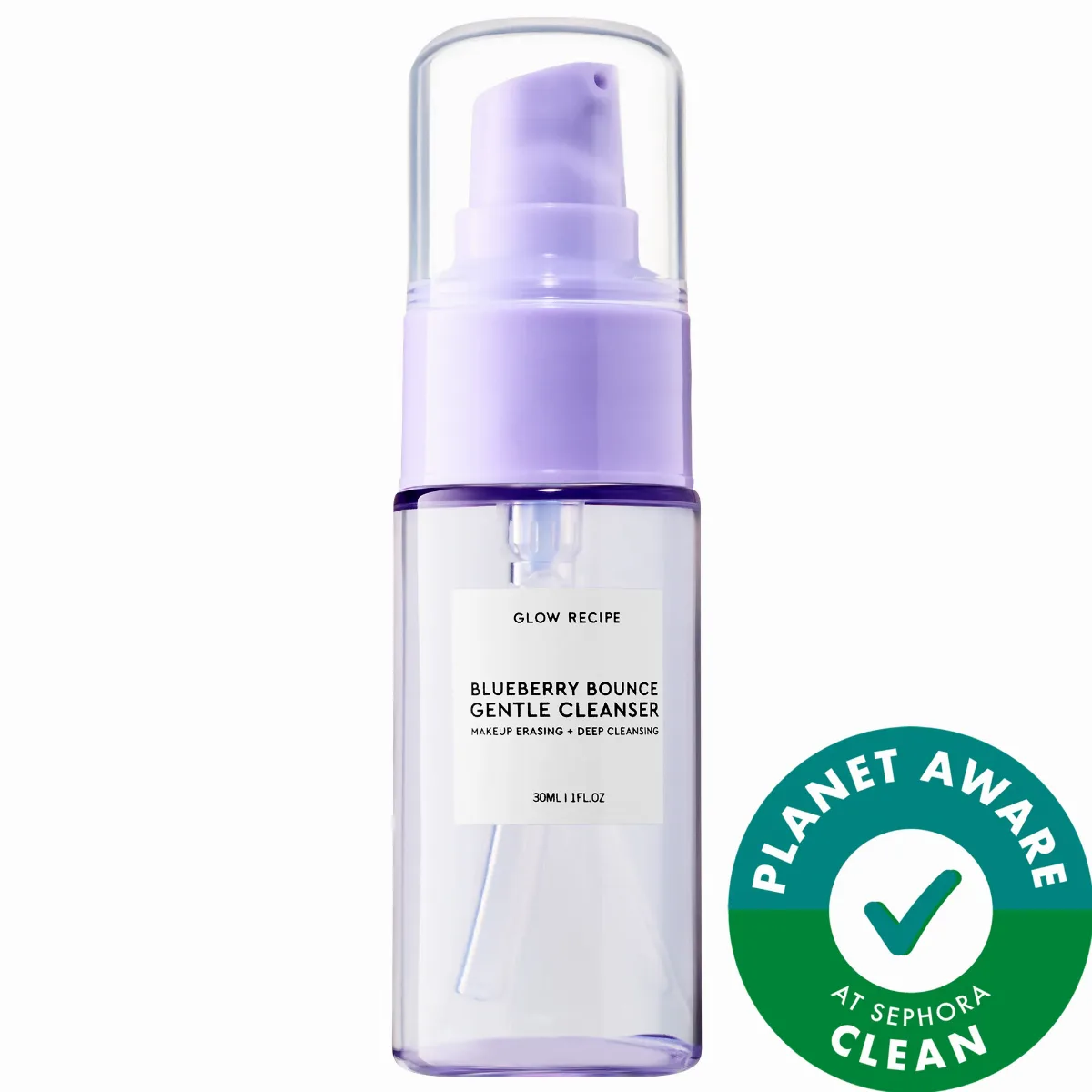 Mini Blueberry Bounce Gentle Cleanser 1 oz / 30 mL by Glow Recipe